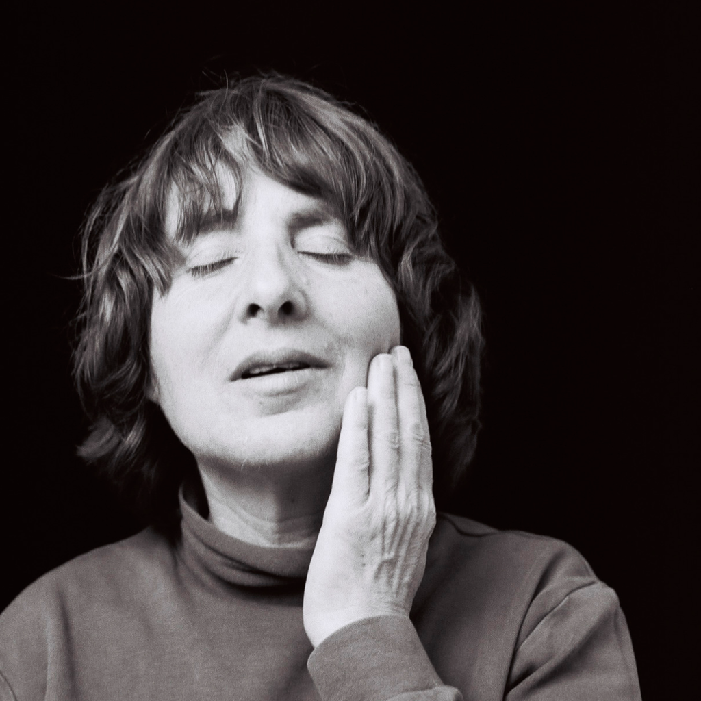 Black and white headshot of CATA artist Cathy Marden