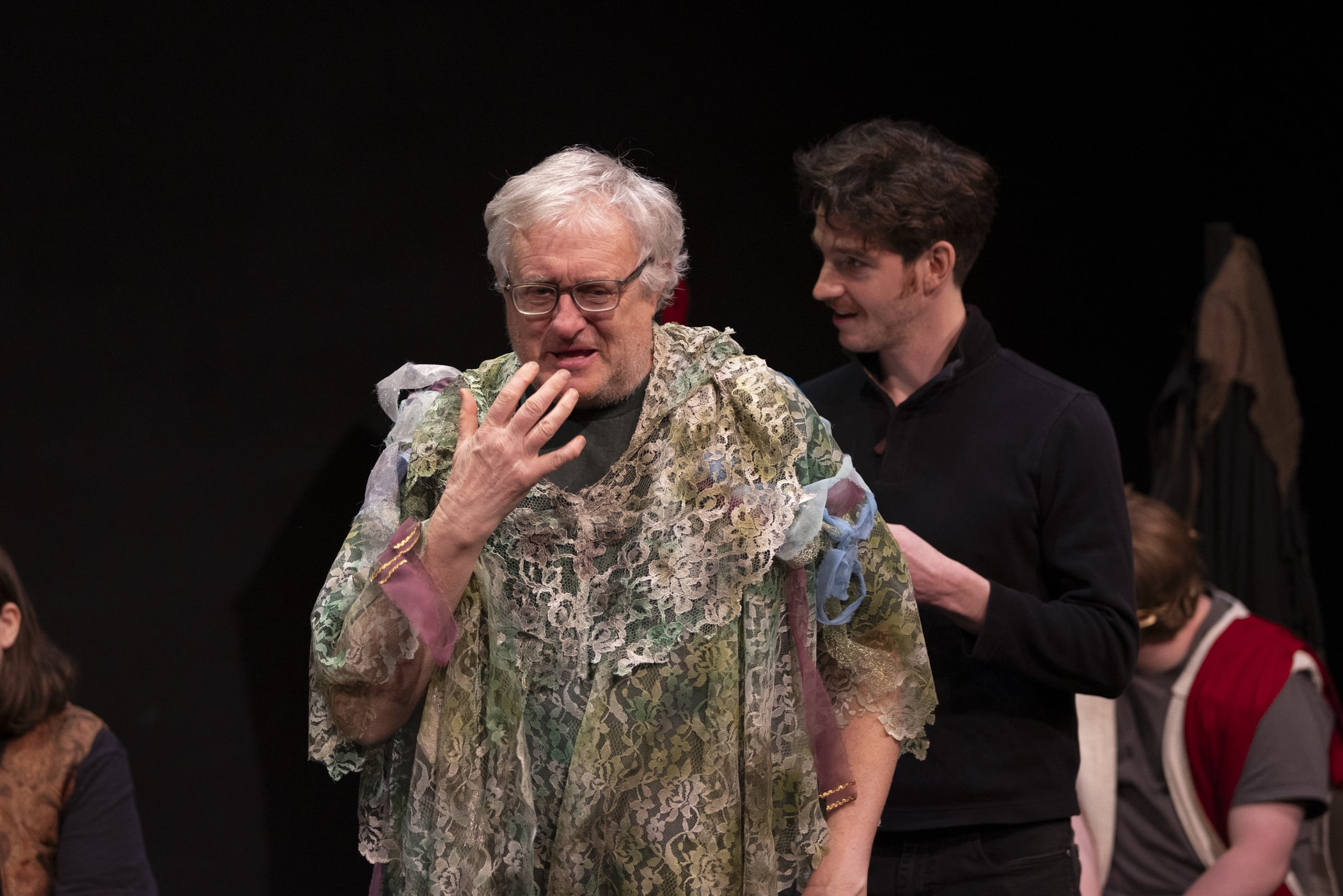 Eric's Ariel shudders as he recounts his frightful tasks.