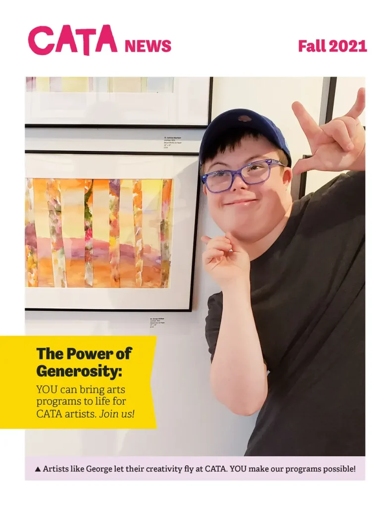 Cover for Fall 2021 CATA newsletter