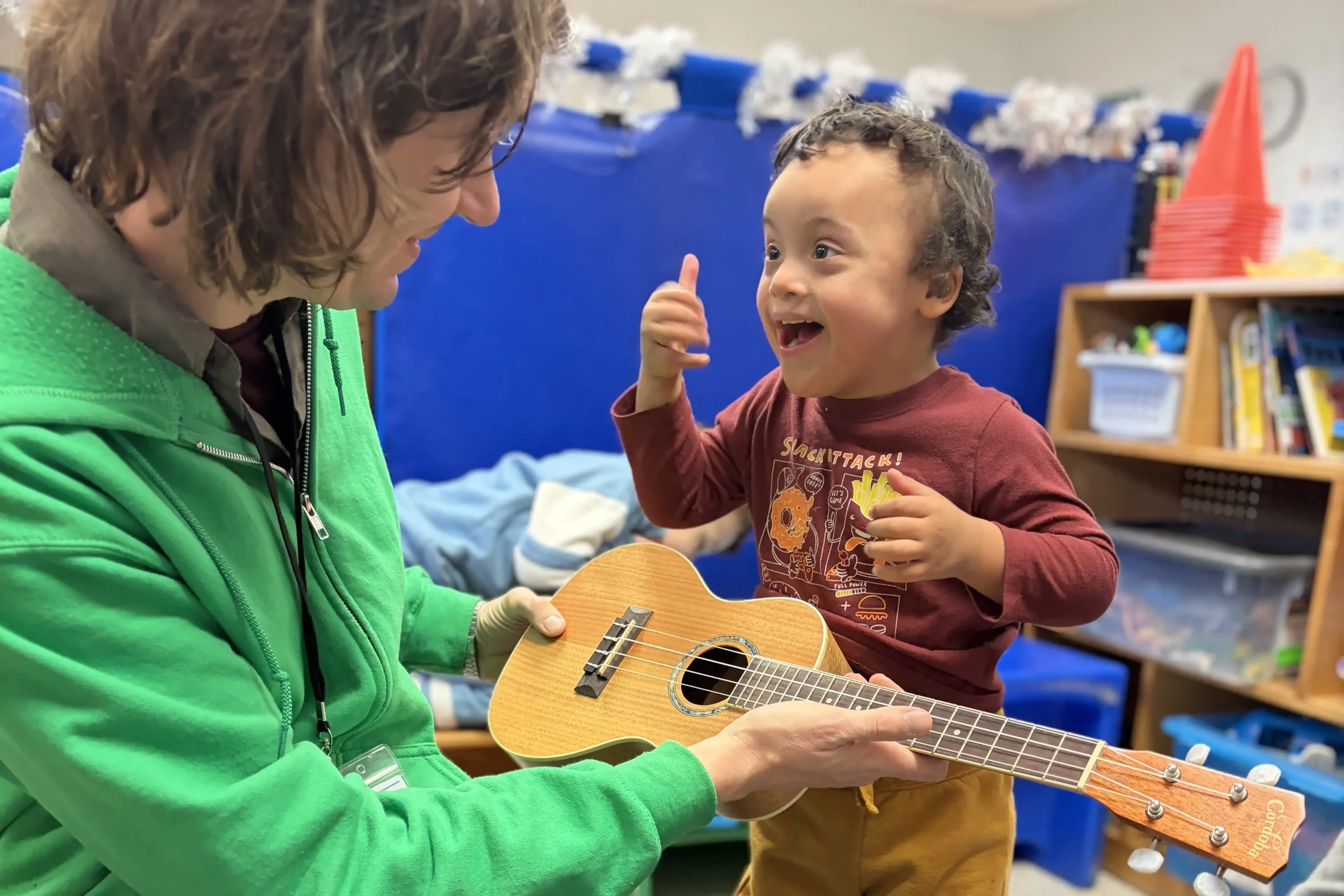 Luka learns new skills in CATA workshops—thanks to you!